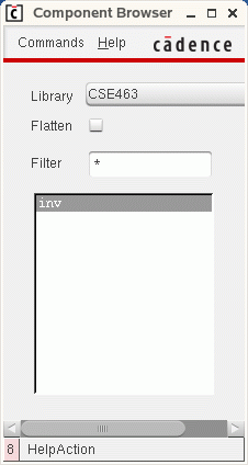 Tutorials-Cadence-Schematic TestInv ComponentBrowser.gif